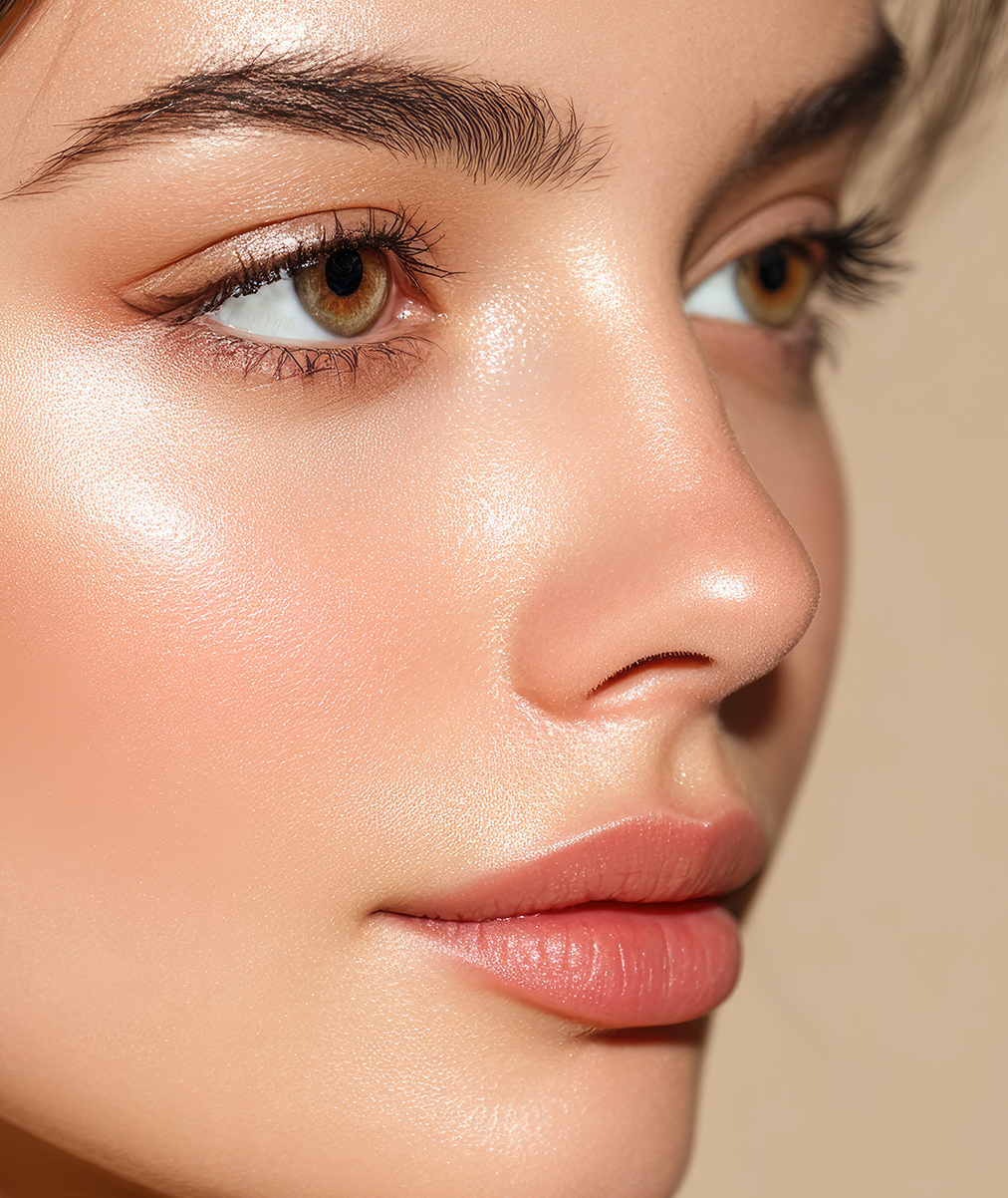 kobieta po zabiegu makijażu permanentnego ust